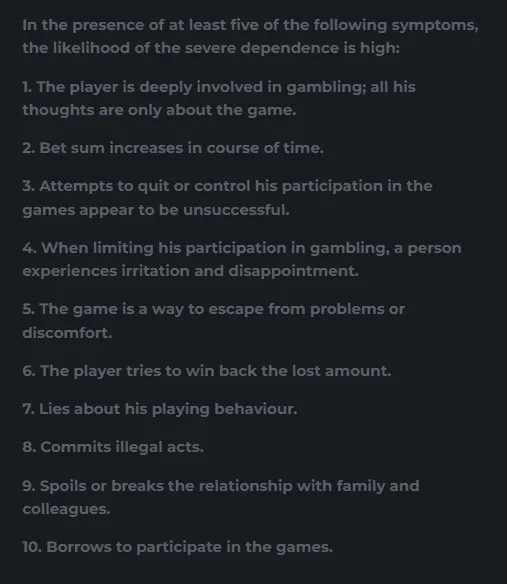 Royal Reels responsible gambling